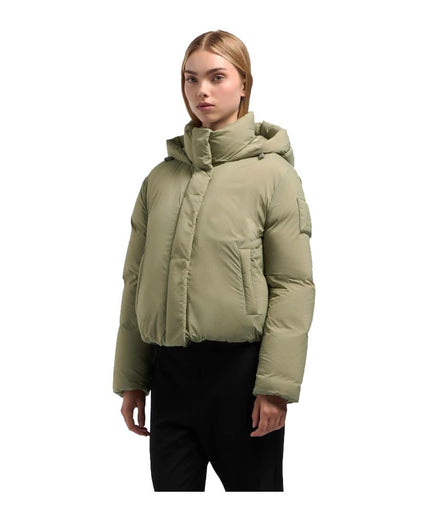 Moose Knuckles Green Nylon Jackets & Coat