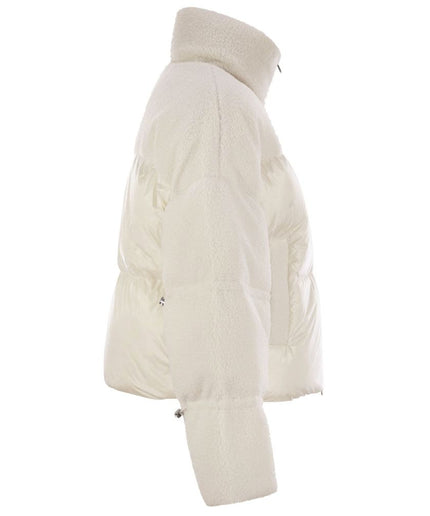 Moose Knuckles White Nylon Jackets & Coat