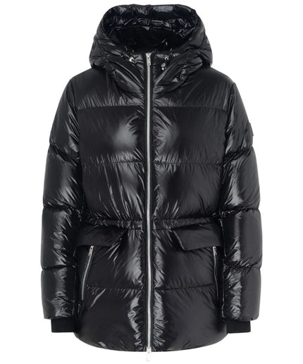 Moose Knuckles Black Nylon Jackets & Coat