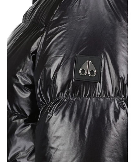 Moose Knuckles Black Nylon Jackets & Coat