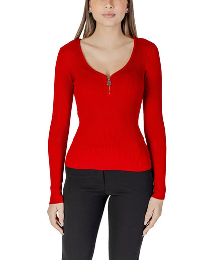 Morgan De Toi Red Polyamide Tops & T-Shirt