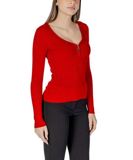 Morgan De Toi Red Polyamide Tops & T-Shirt