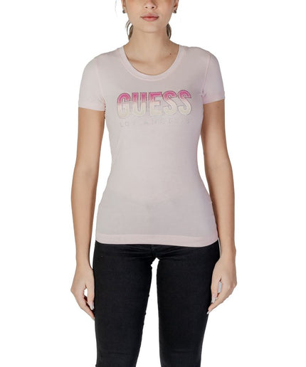 Guess Multicolor Cotton Tops & T-Shirt