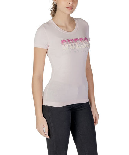 Guess Multicolor Cotton Tops & T-Shirt