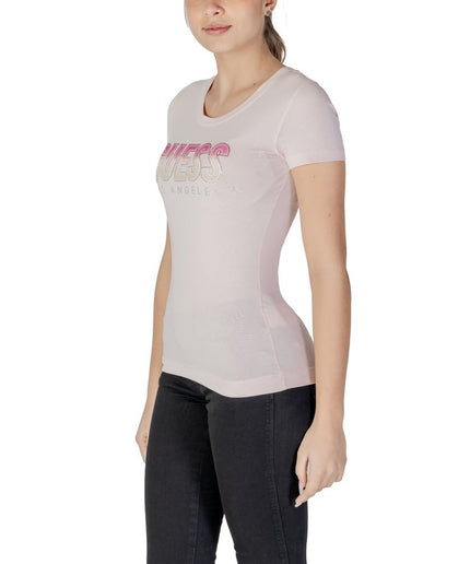 Guess Multicolor Cotton Tops & T-Shirt