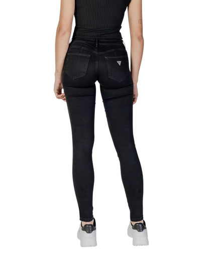 Guess Black Cotton Jeans & Pant