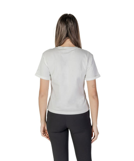 Morgan De Toi White Cotton Tops & T-Shirt