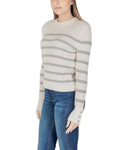 Morgan De Toi Cream Cotton Sweater