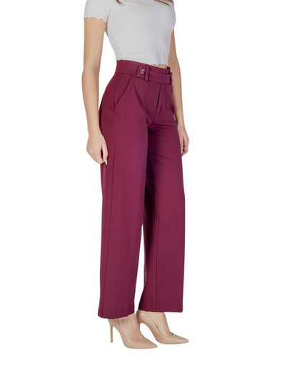 Street One Purple Viscose Jeans & Pant