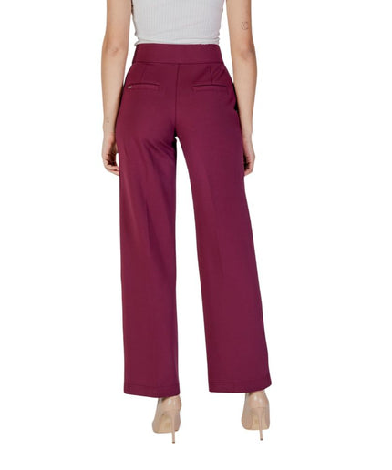 Street One Purple Viscose Jeans & Pant