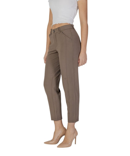 Street One Brown Polyester Jeans & Pant