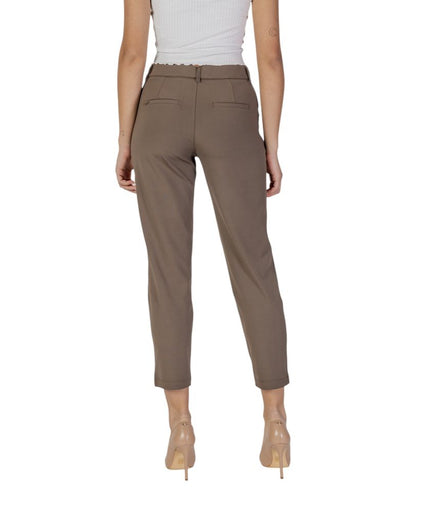 Street One Brown Polyester Jeans & Pant