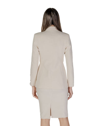 Rinascimento Beige Polyester Suits & Blazer