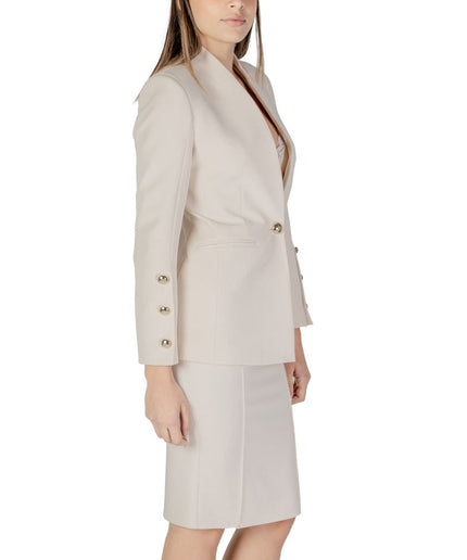 Rinascimento Beige Polyester Suits & Blazer